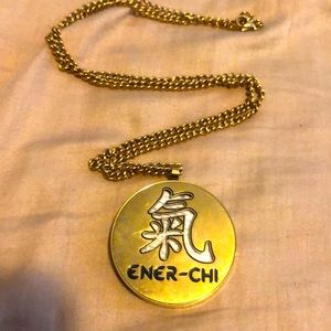 Gold pendant gold necklace